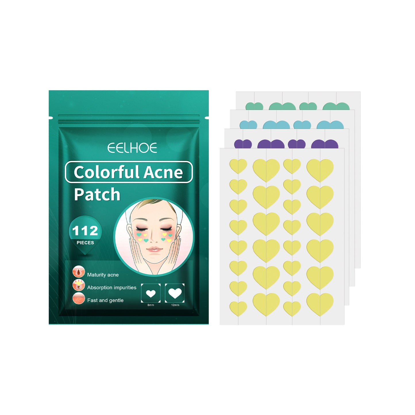 Love Acne Patch Gentle Cleansing Acne Patch- Fades Facial Acne Marks