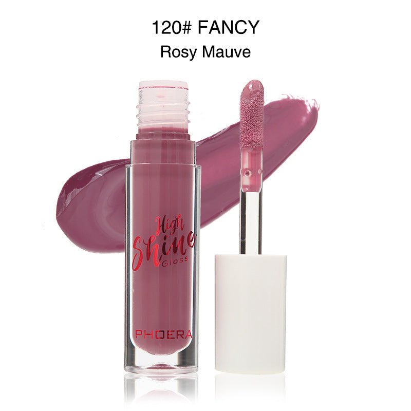 Solid Jelly Lipstick Crystal Lip Balm Water Wave Mirror