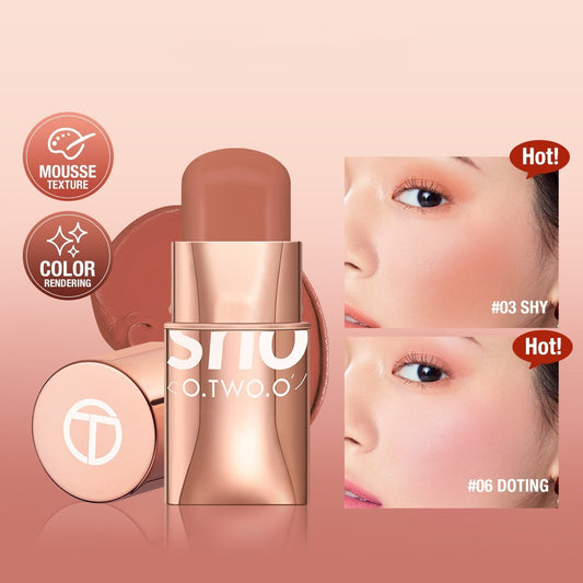 Blush Cream Toning And Brightening Natural Nude Blush Stick