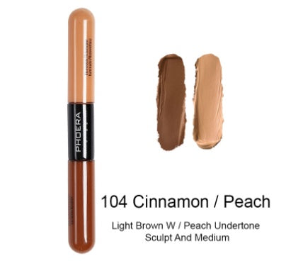 Double Heads Natural Color Brightening Liquid Concealer