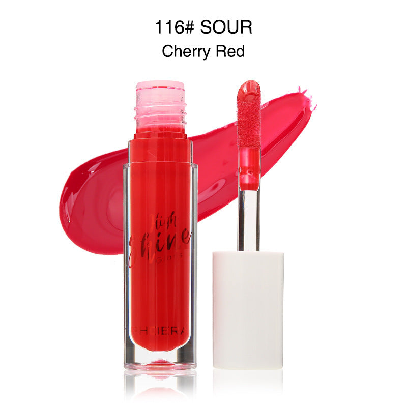 Solid Jelly Lipstick Crystal Lip Balm Water Wave Mirror