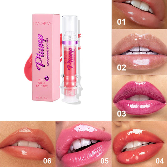 Plump Tube Lip Rich Lip Color Slightly Spicy - Lip Honey Lip Glass Mirror Lipstick