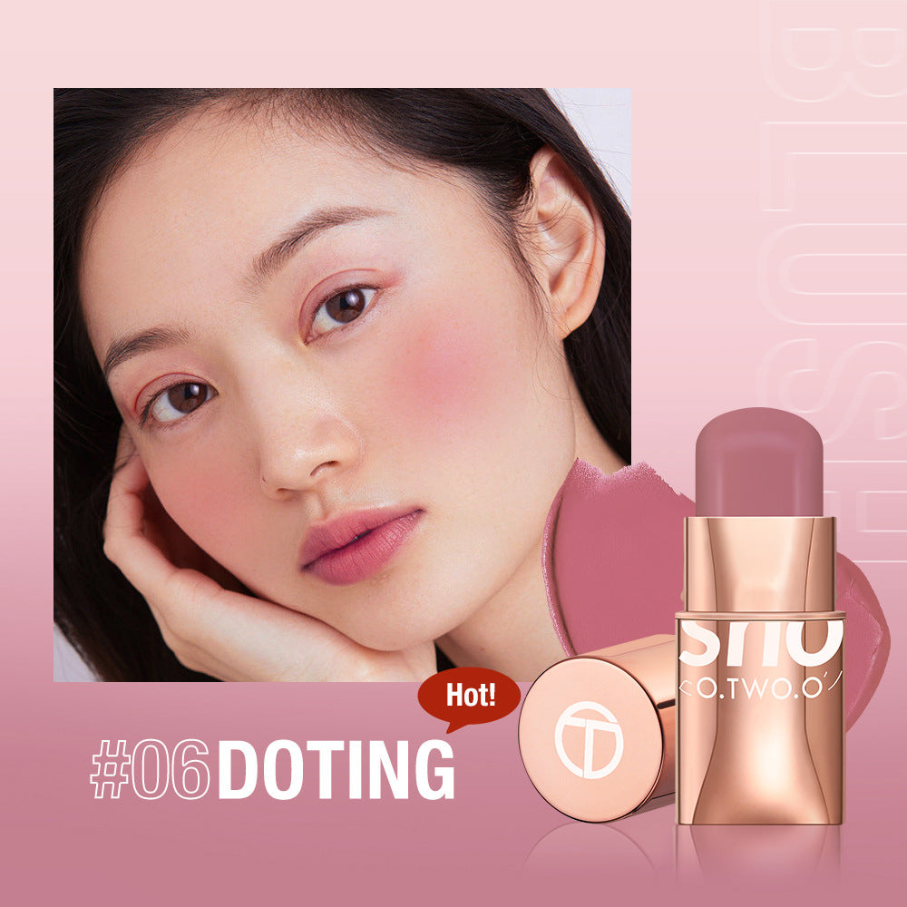 Blush Cream Toning And Brightening Natural Nude Blush Stick